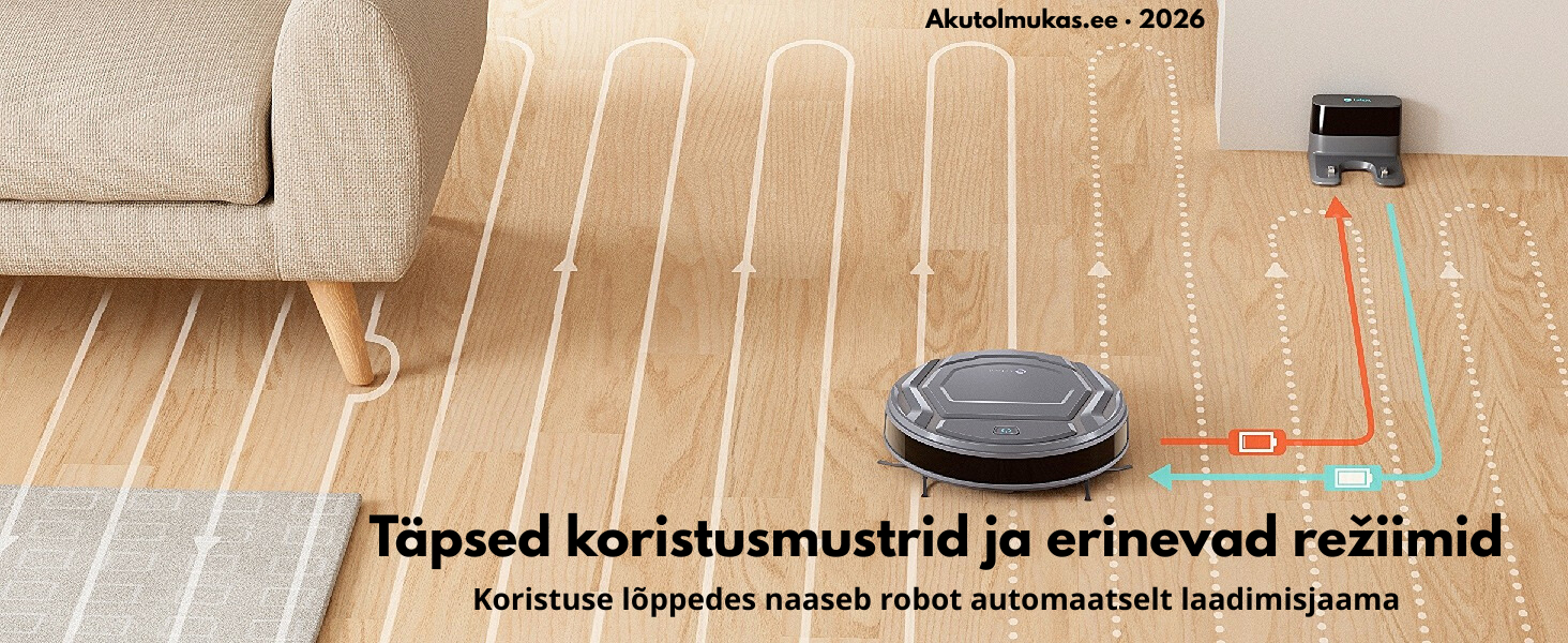 Täpsed koristusmustrid ja erinevad režiimid – Lefant M210 PRO