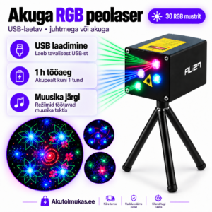 Akuga RGB peolaser